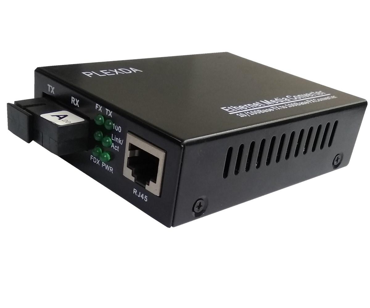 FMC-FEBX-E  10/100M Single core WDM Fiber Media converter,External Power Serial