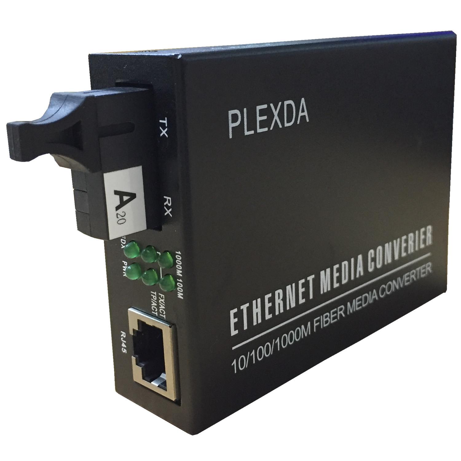 FMC-GEBX-E系列产品 10/100/1000BASE-TX to 1000BASE-X千兆单纤收发器