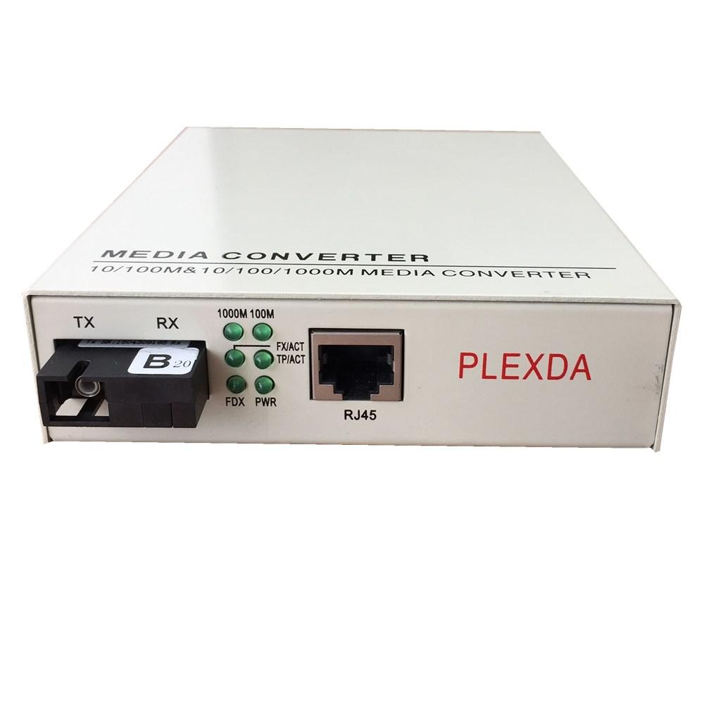 FMC-GEBX系列 10/100/1000M单纤双向WDM系列千兆光纤转换器（内置电源